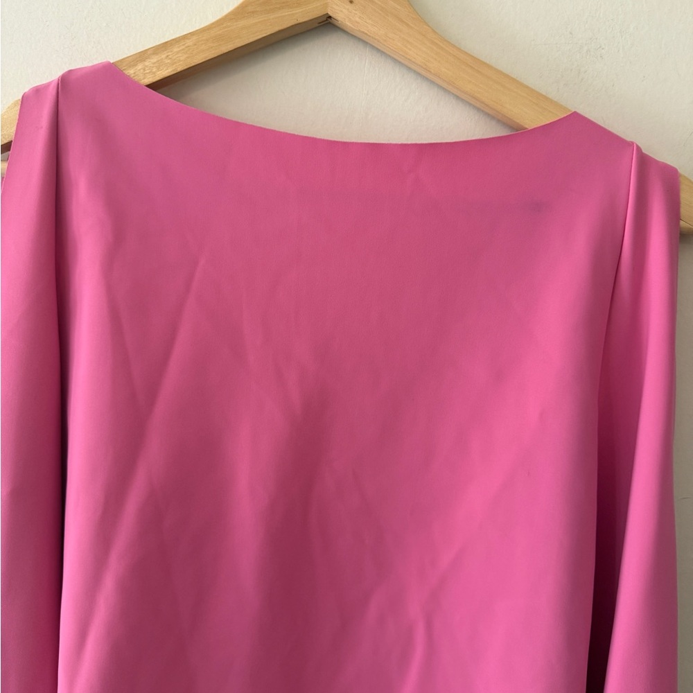 Chiara Boni Fuchsia Women's cape effect Blouse - Picture 8 of 11
